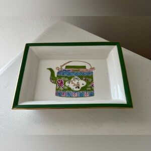Asianera | Trinket Tray | Dish Rectangular Hand Painted